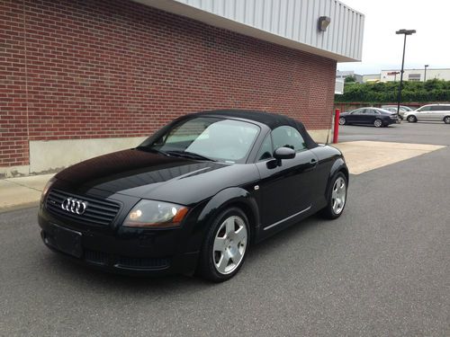 2001 audi tt quattro base convertible 2-door 1.8l awd 6 speed 225hp no reserve