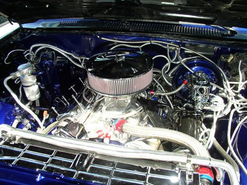 1986 AIR BRUSHED PEARL BLUE SUBURBAN REBORN AS A LIFTED CUSTOM HOT ROD TRUCK, image 5