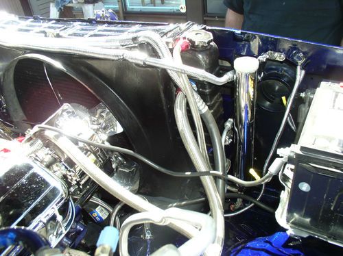 1986 AIR BRUSHED PEARL BLUE SUBURBAN REBORN AS A LIFTED CUSTOM HOT ROD TRUCK, image 7