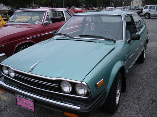 1981 honda accord lx, 3-door hatchback, green, collector car