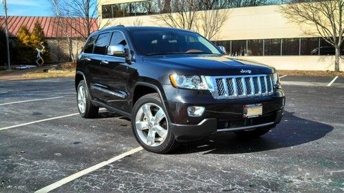 2011 jeep grand cherokee overland summit v8 4x4