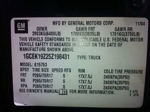 2005 Chevrolet Silverado 1500 LS Extended Cab Pickup 4-Door 5.3L, image 4