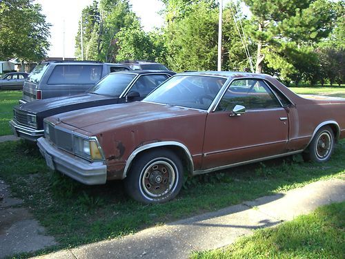 1980 chevrolet el camino base standard cab pickup 2-door 5.0l