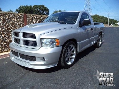 04 srt-10 viper v10 loaded xnice 1owner only30k.miles regularcab!