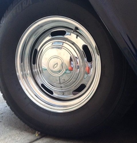 57 Chevy Truck Long bed, Navy Blue with Chrome, US $15,000.00, image 5