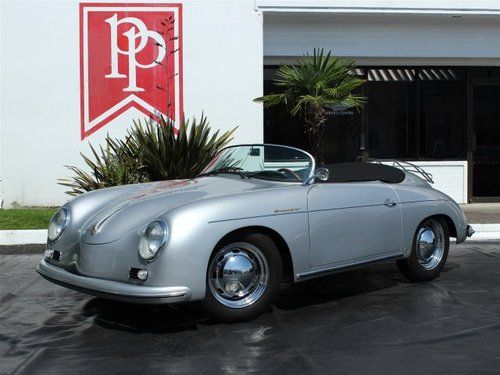 1957 porsche 356 speedster replica - 2,519 miles