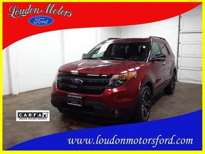 2013 ford explorer sport 3.5l voice-activated nav. rear entertainment