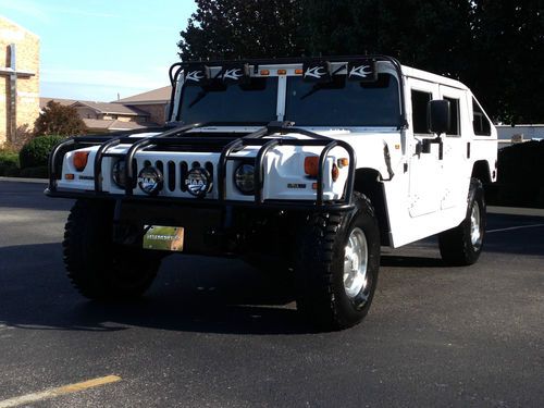 2000 am general hummer sport utility 4-door 6.5l turbo diesel slant back