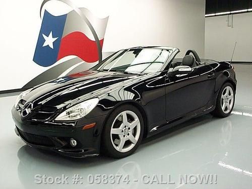 2005 mercedes-benz slk350 amg sport roadster nav 55k mi texas direct auto