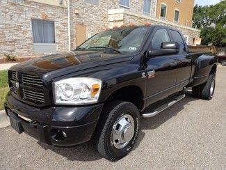 2009 ram 3500 dually 4x4 quad cab slt sport cummins auto sunroof nav leather