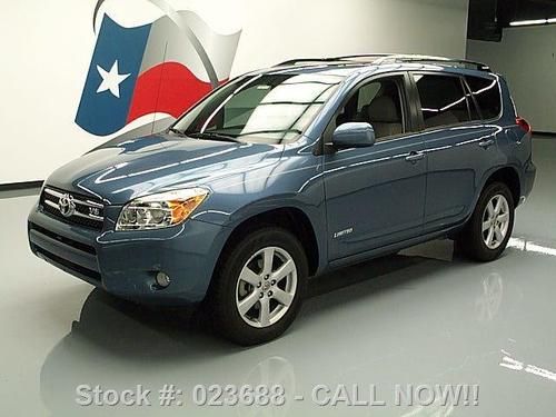 2008 toyota rav4 ltd leather sunroof roof rack only 74k texas direct auto