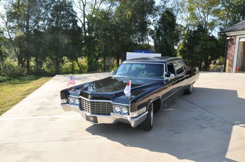 1969 Cadillac Fleetwood 75 limousine, US $10,500.00, image 2