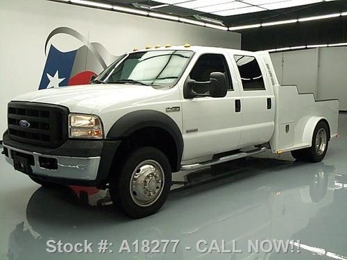 2006 ford f450 4x4 crew diesel dually hauler tow 67k mi texas direct auto