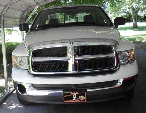 2003 Ram 1500 SLT 4.7L 4x4 with 61k miles - white and clean in and out, US $8,300.00, image 3