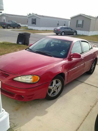 1999 pontiac grand am gt sedan 4-door 3.4l