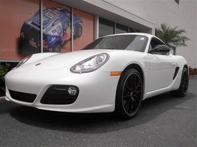 2011 cayman s white, black wheels - call vince catena!!