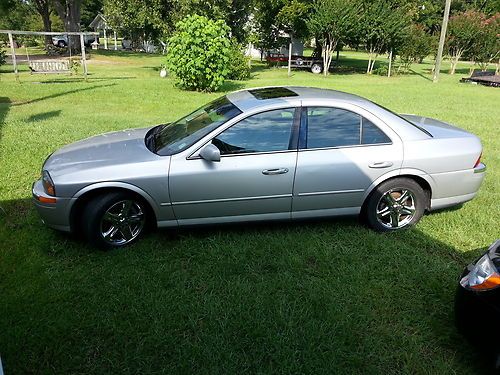 2002 lincoln ls - loaded - v6 auto - leather - sunroof - 100k miles!