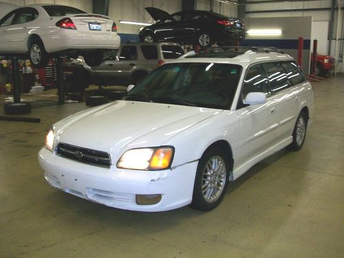 2001 subaru legacy gt wagon 4-door 2.5l-dual sunroof power seat awd