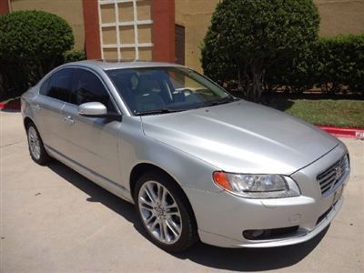 Awd sedan automatic 3.0l turbo silver metallic navigation leather sunroof nav