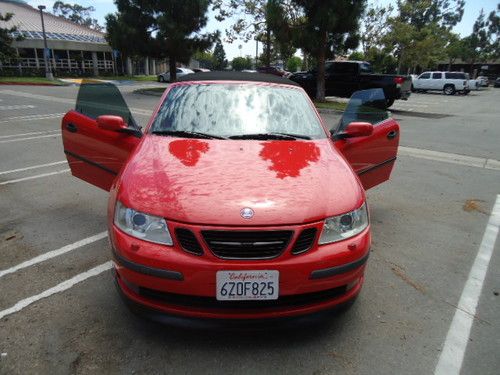 Lazer red aero convertible 6 speed manual... maintained,,.,no reserve.....