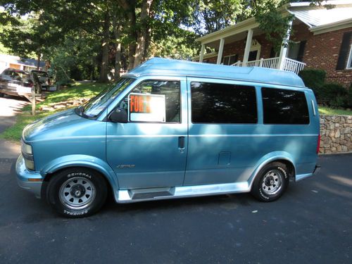 1995 chevrolet astro high top  conversion van