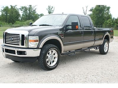4x4 turbo diesel 6.4 liter long bed f-350 lariat navigation sunroof leather