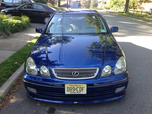 1998 lexus gs400 spectra blue mica 51k original miles