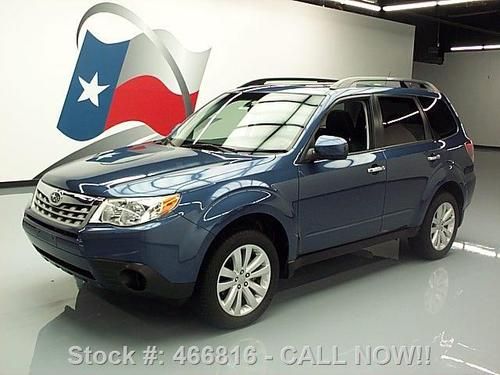 2012 subaru forester awd 2.5x premium wagon sunroof 15k texas direct auto