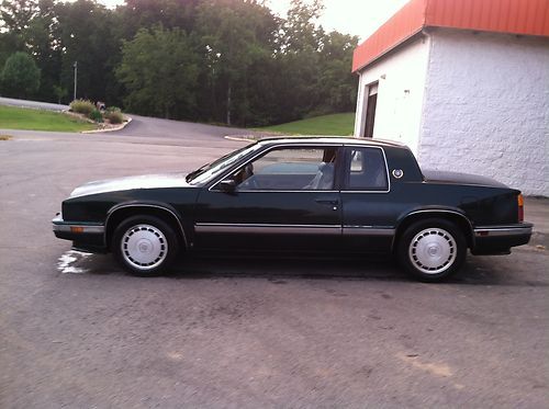 1991 cadillac eldorado touring coupe 2-door 4.9l/polo green matallic