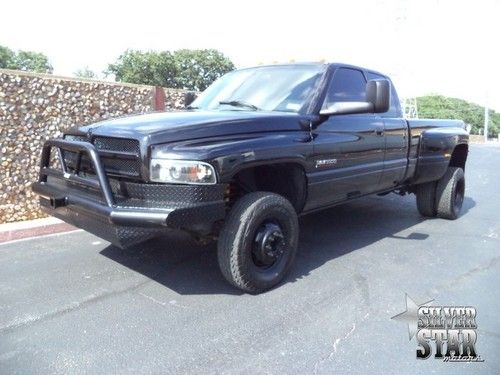 01 ram 3500 slt 4wd drw cummins quadcab dually 1txowner xnice!