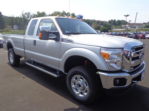 New 2014 f250 super duty xlt supercab fx4 off road 8 foot bed v8 4x4 rear camera