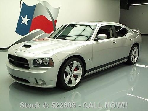 2006 dodge charger srt-8 hemi sunroof nav htd seats 51k texas direct auto