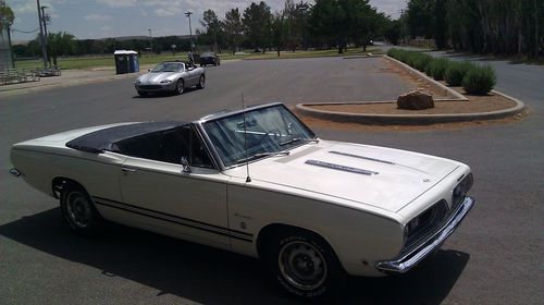 68 barracuda formula s 340 convertible