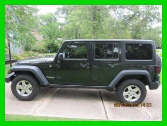 2011 wrangler rubicon 3.8l v6 12v 4wd suv nav heated leather sunroof cd