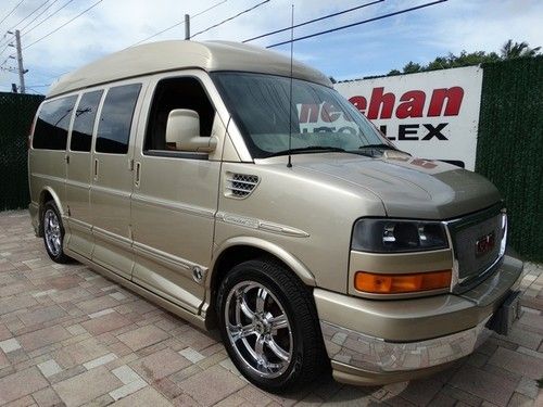 2009 gmc conversion high top explorer lmt se loaded van custom one owner mint