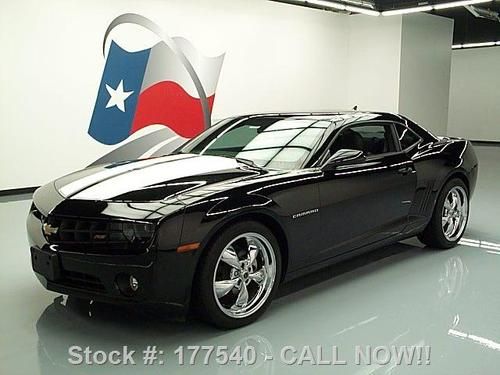 2012 chevy camaro 2lt rs auto sunroof htd leather 11k!! texas direct auto
