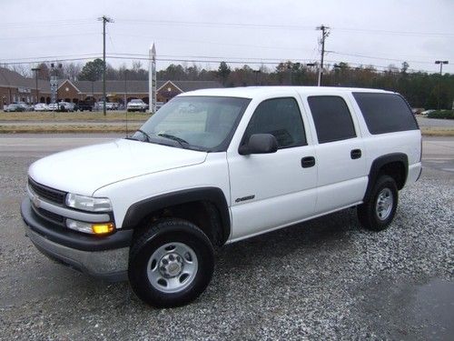 2000 chevrolet suburban 2500 4wd barn doors nice