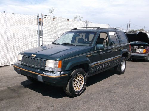 1993 jeep grand cherokee, no reserve