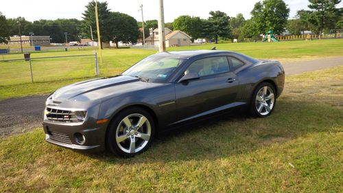 11 camaro ss,  manual transmission, former flood, drive anywhere,fully repaired