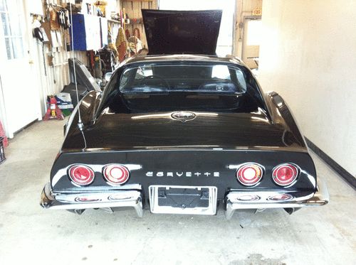 1970 Chevrolet Corvette Base 5.7L 350 Black, image 2