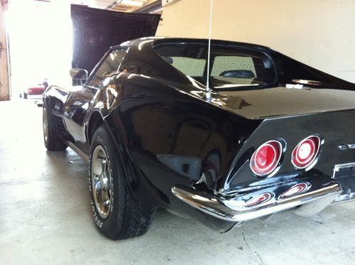 1970 Chevrolet Corvette Base 5.7L 350 Black, image 4