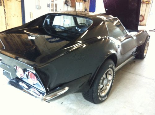 1970 Chevrolet Corvette Base 5.7L 350 Black, image 5