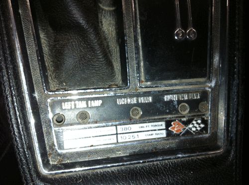 1970 Chevrolet Corvette Base 5.7L 350 Black, image 9