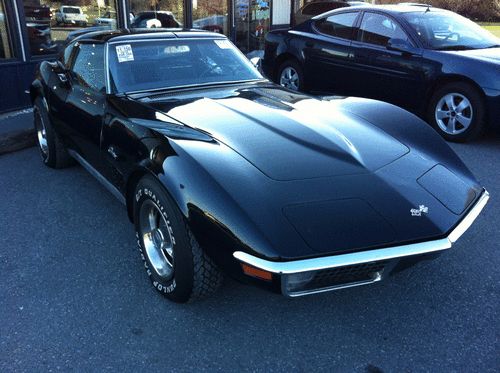 1970 Chevrolet Corvette Base 5.7L 350 Black, image 19
