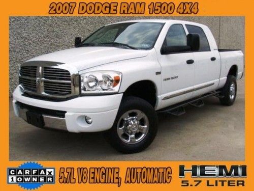 2007 dodge ram 1500 4x4 mega cab slt power leather heated seats texas one owner