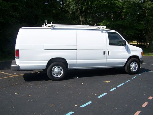 2003 ford e-350 base extended cargo van 2-door 7.3l