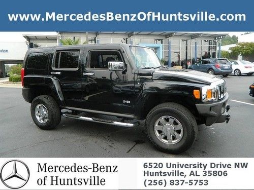 Hummer h3 black suv 4x4 4wd low miles finance