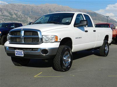 Dodge ram quad cab cummins diesel slt 4x4 longbed auto tow low price