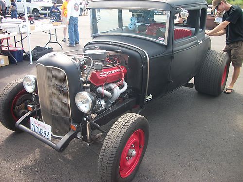 1930 ford coupe all metal rat rod 350 v8 chevy