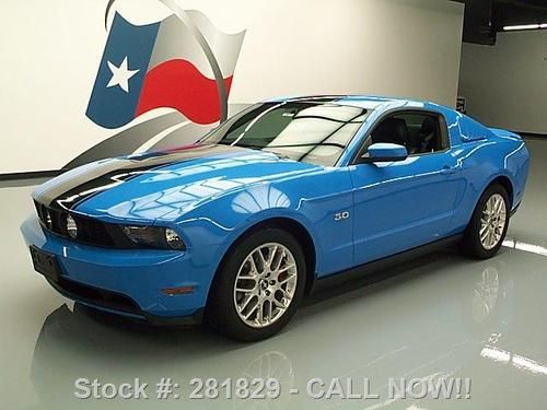 2012 ford mustang gt premium 5.0 5-speed htd leather 5k texas direct auto